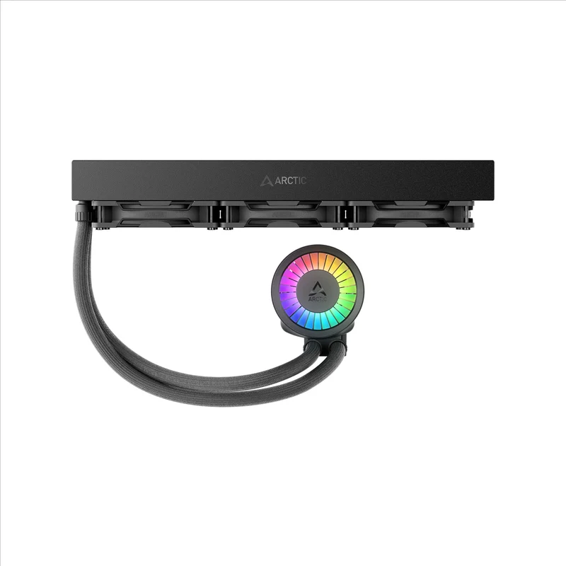 Arctic Liquid Freezer III Pro 360 A-RGB Multi Compatible AIO CPU Water Cooler (Black, White)