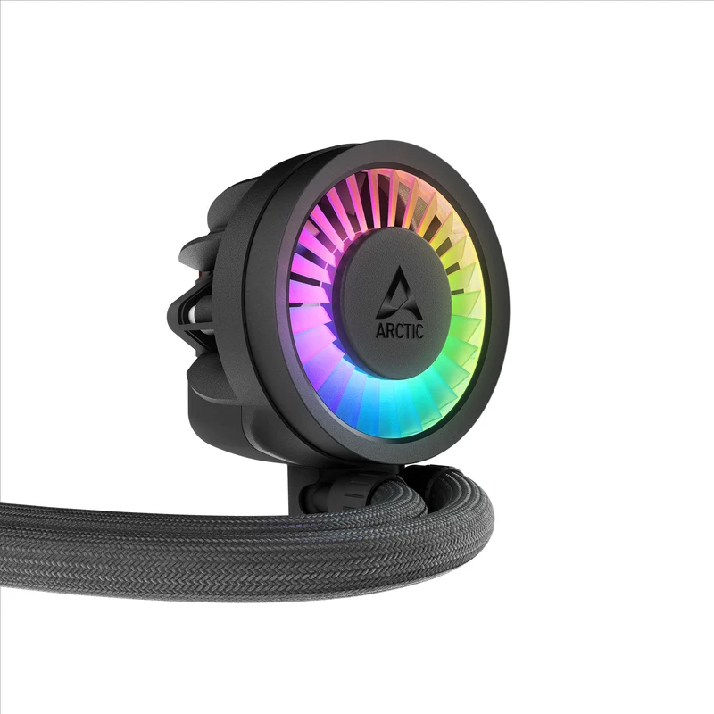 Arctic Liquid Freezer III Pro 360 A-RGB Multi Compatible AIO CPU Water Cooler (Black, White)