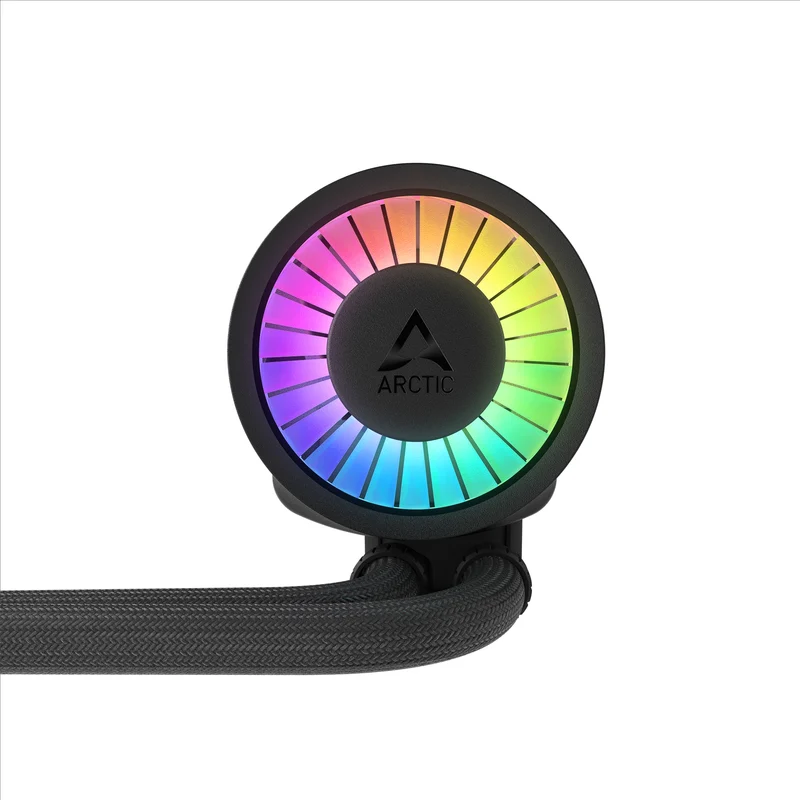 Arctic Liquid Freezer III Pro 360 A-RGB Multi Compatible AIO CPU Water Cooler (Black, White)