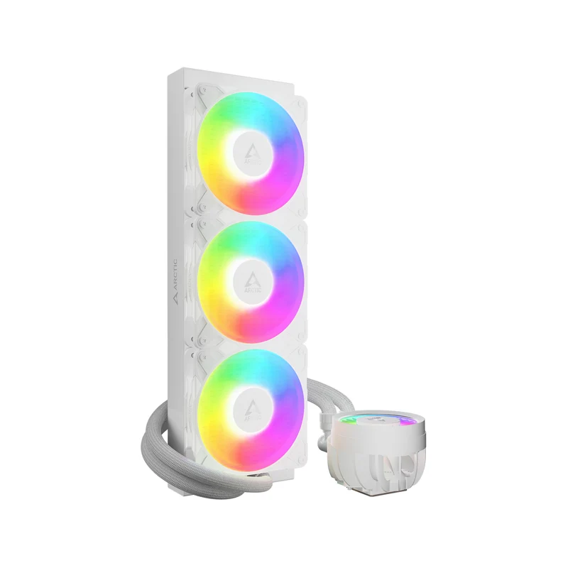 Arctic Liquid Freezer III Pro 360 A-RGB Multi Compatible AIO CPU Water Cooler (Black, White)