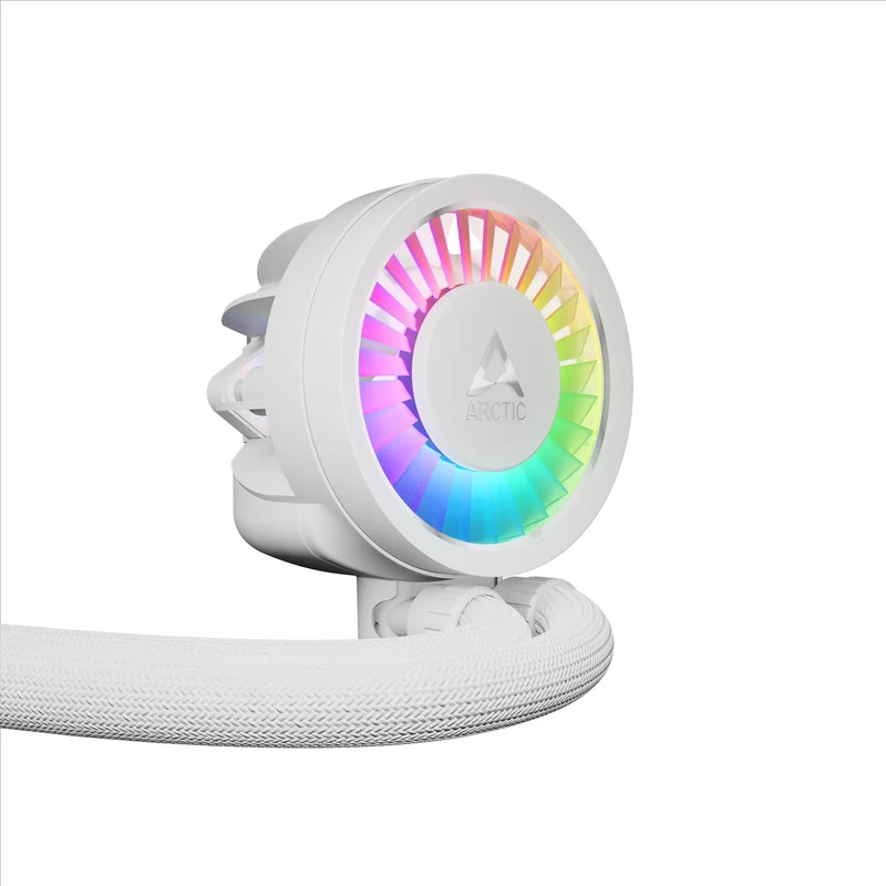 Arctic Liquid Freezer III Pro 360 A-RGB Multi Compatible AIO CPU Water Cooler (Black, White)