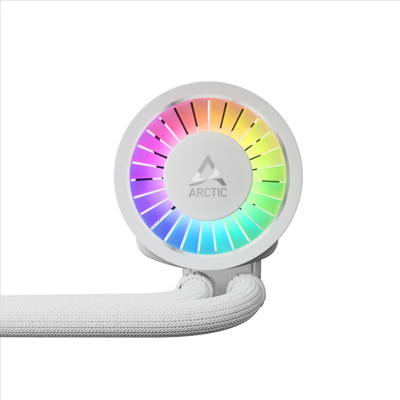 Arctic Liquid Freezer III Pro 360 A-RGB Multi Compatible AIO CPU Water Cooler (Black, White)