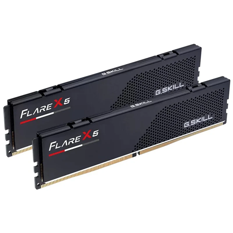 G.Skill Flare X5 32GB (2x16GB) DDR5 6000 MT/s CL32-38-38-96 1.35V AMD EXPO Desktop Memory (Matte Black) (F5-6000J3238F16GX2-FX5)