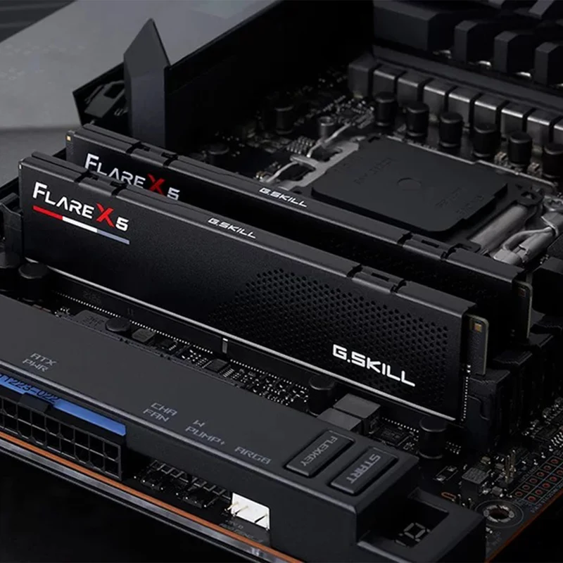 G.Skill Flare X5 32GB (2x16GB) DDR5 6000 MT/s CL32-38-38-96 1.35V AMD EXPO Desktop Memory (Matte Black) (F5-6000J3238F16GX2-FX5)