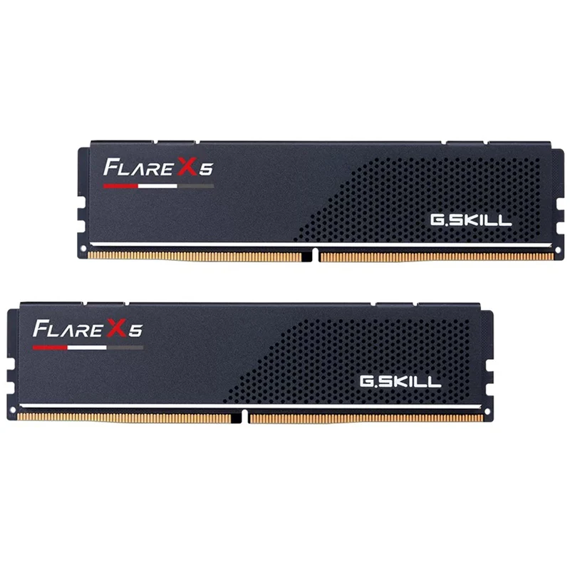 G.Skill Flare X5 32GB (2x16GB) DDR5 6000 MT/s CL32-38-38-96 1.35V AMD EXPO Desktop Memory (Matte Black) (F5-6000J3238F16GX2-FX5)
