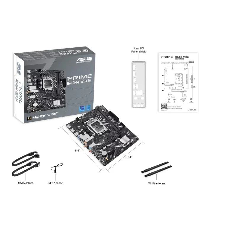Asus Prime H610M-F WiFi D4 Motherboard