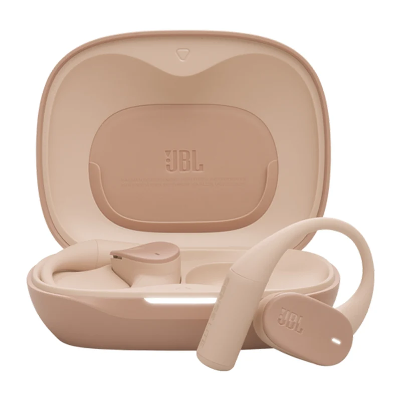 JBL Sense Lite True Wireless Open-Ear Headphones with JBL OpenSound Technology & Ear Hook Design (Black, Beige, Purple, White, Blue)