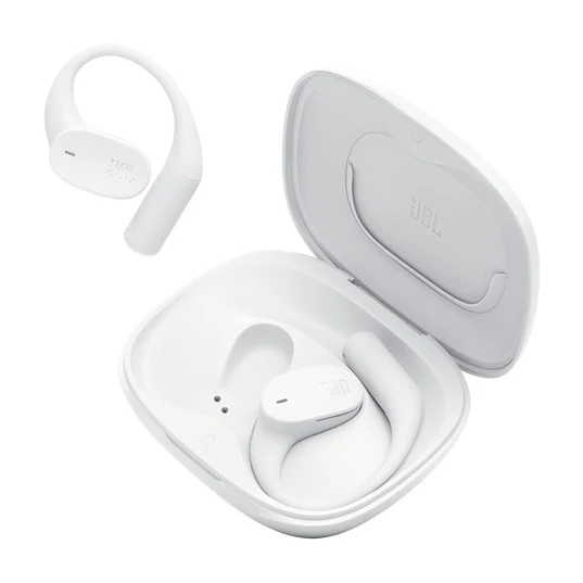 JBL Sense Lite True Wireless Open-Ear Headphones with JBL OpenSound Technology & Ear Hook Design (Black, Beige, Purple, White, Blue)