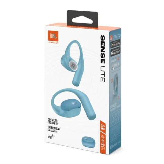 JBL Sense Lite True Wireless Open-Ear Headphones with JBL OpenSound Technology & Ear Hook Design (Black, Beige, Purple, White, Blue)