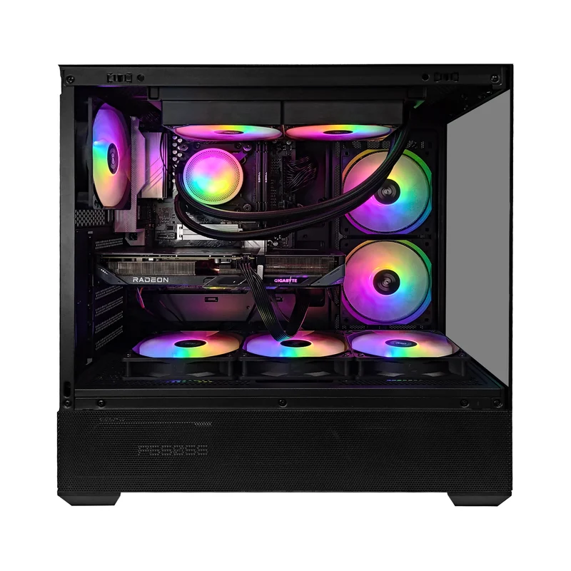 Sigma V40 Black Desktop Gaming PC | Ryzen 5 7500F | 32GB RAM | 1TB SSD | RX 9060 XT | Windows 11 Pro