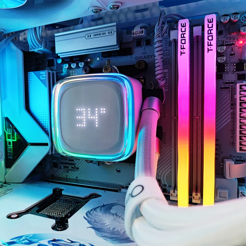 Sophos Iota C70 White Desktop Gaming PC | AMD Ryzen 7 7700X | 32GB RAM | 1TB SSD | RTX 5070 | Windows 11 Pro