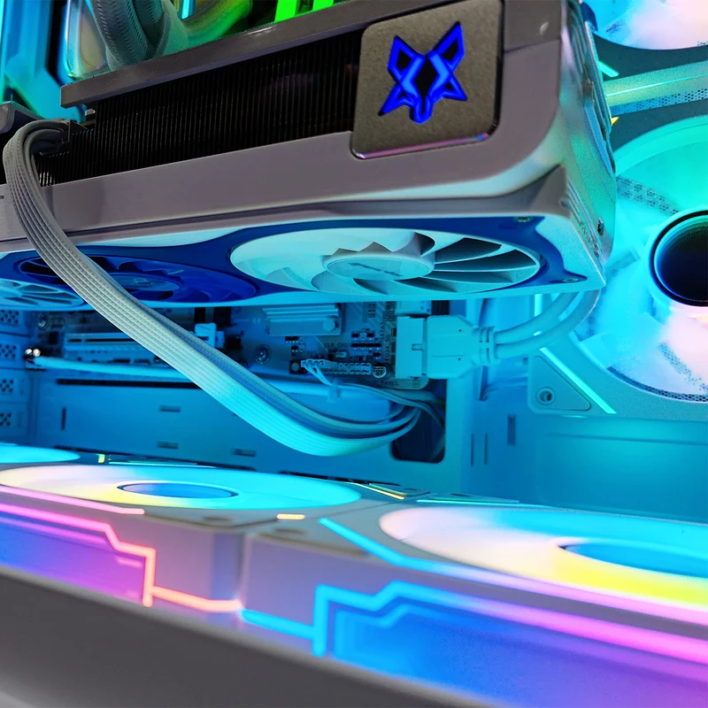 Sophos Iota C70 White Desktop Gaming PC | AMD Ryzen 7 7700X | 32GB RAM | 1TB SSD | RTX 5070 | Windows 11 Pro