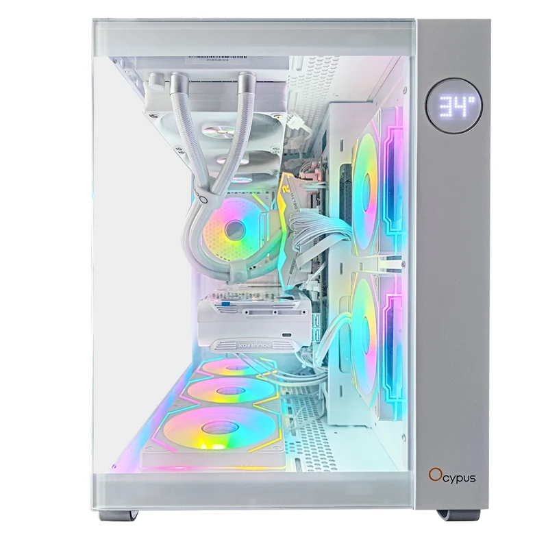 Sophos Iota C70 White Desktop Gaming PC | AMD Ryzen 7 7700X | 32GB RAM | 1TB SSD | RTX 5070 | Windows 11 Pro