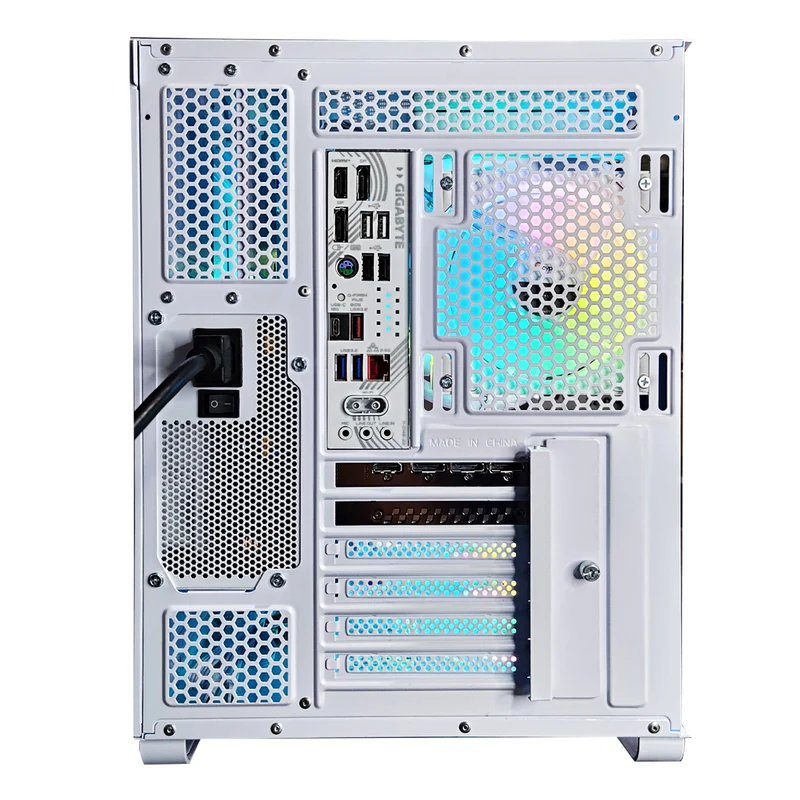 Sophos Iota C70 White Desktop Gaming PC | AMD Ryzen 7 7700X | 32GB RAM | 1TB SSD | RTX 5070 | Windows 11 Pro