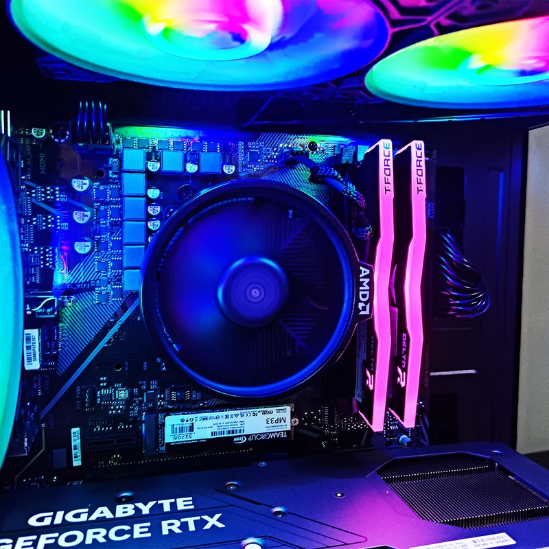 Alpha Reyna Black Desktop Gaming PC | AMD Ryzen 5 5600 | 16GB RAM | 512GB SSD | RTX 4060 | Windows 11 Pro