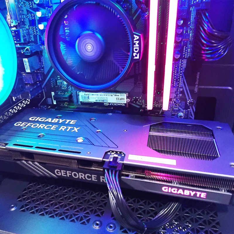 Alpha Reyna Black Desktop Gaming PC | AMD Ryzen 5 5600 | 16GB RAM | 512GB SSD | RTX 4060 | Windows 11 Pro