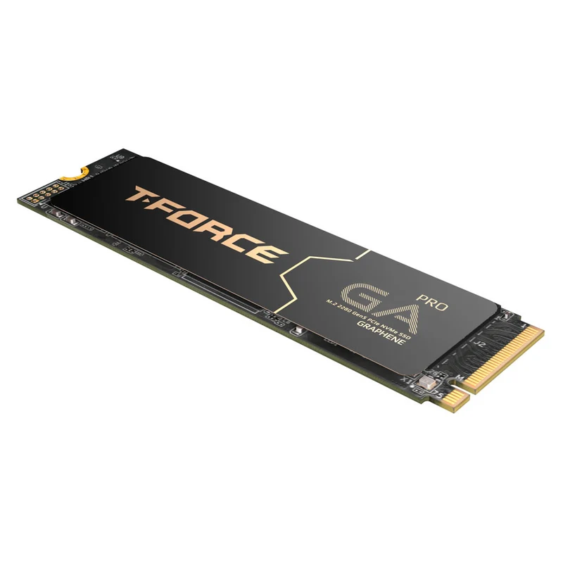 TeamGroup T-Force GA Pro M.2 2280 1TB PCIE Gen5 x4 NVMe 1000MB/s Read Gaming SSD with Graphene Heat Sink (TM8FFJ001T0C129)