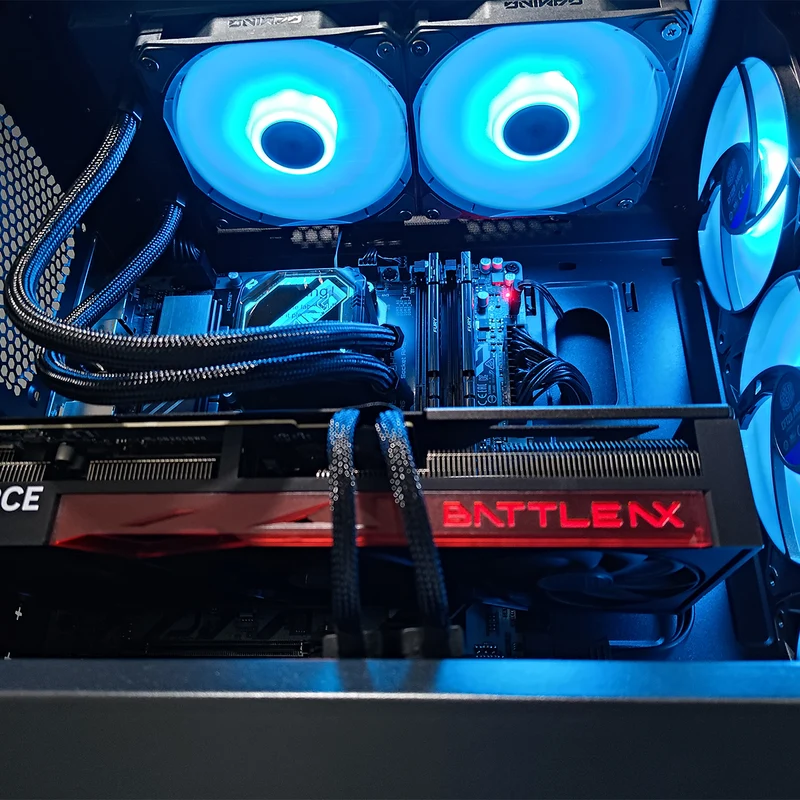 Aurora Elite 301 Black Desktop Gaming PC | AMD Ryzen 5 7500F | 32GB RAM | 1TB SSD | RTX 5070 | Windows 11 Pro