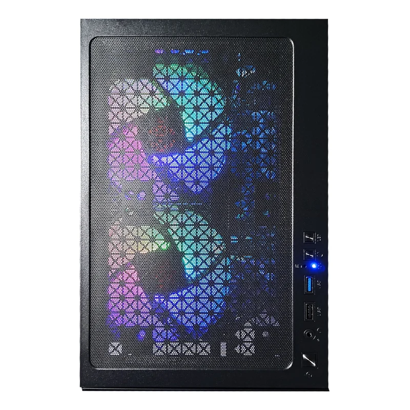 Alpha Reyna Black Desktop Gaming PC | AMD Ryzen 5 5600 | 16GB RAM | 512GB SSD with WiFi + Bluetooth| GeForce RTX 4060 | Windows 11 Pro