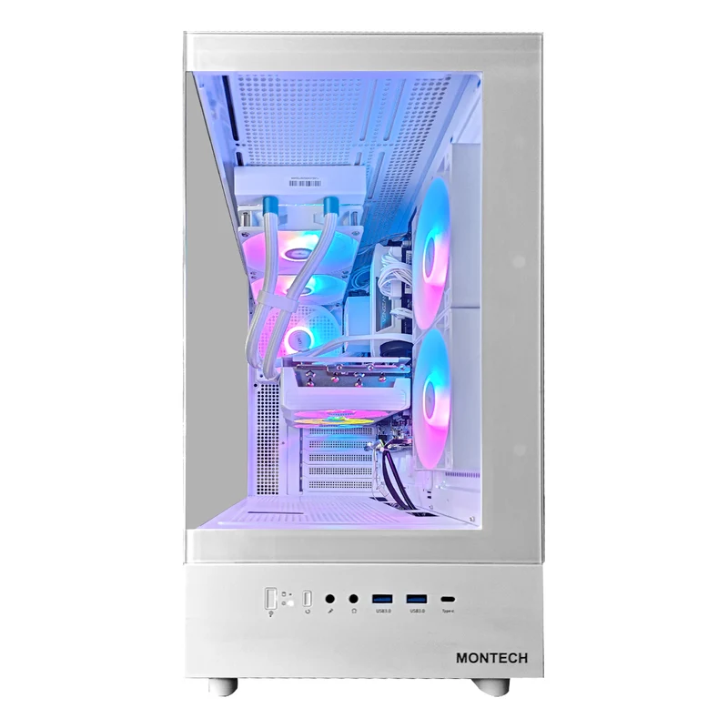 Sigma XR White Desktop Gaming PC | Intel i5 14400 | 32GB RAM | 1TB SSD | RX 9060 XT OC | Windows 11 Pro