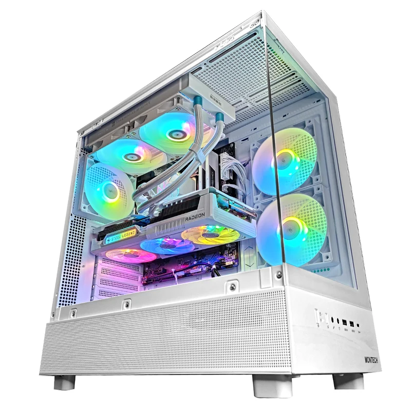 Sigma XR White Desktop Gaming PC | Intel i5 14400 | 32GB RAM | 1TB SSD | RX 9060 XT OC | Windows 11 Pro