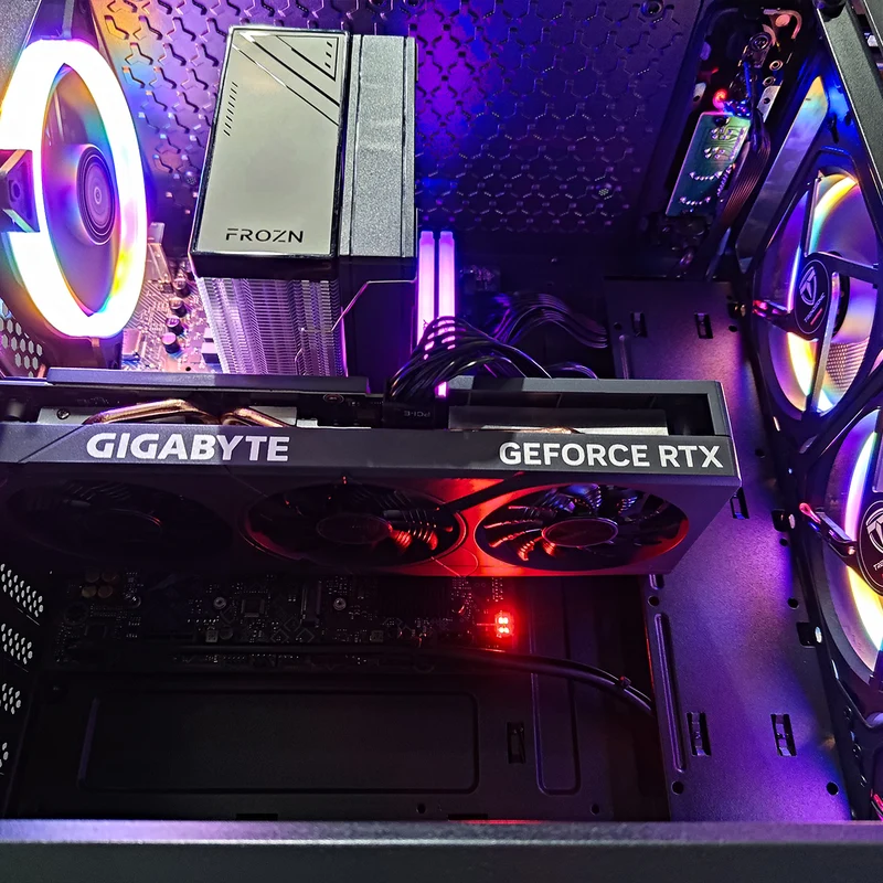 Alpha Megatron Black Desktop Gaming PC | Intel i5 12400F | 16GB RAM | 500GB SSD | GeForce RTX 4060 OC | Windows 11 Pro