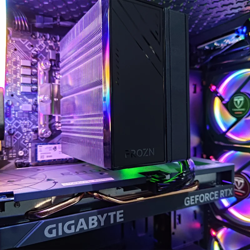Alpha Megatron Black Desktop Gaming PC | Intel i5 12400F | 16GB RAM | 500GB SSD | GeForce RTX 4060 OC | Windows 11 Pro