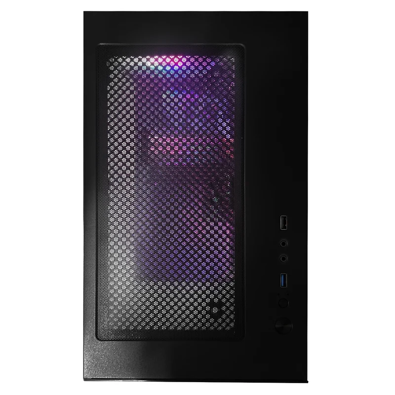 Alpha Eris Black Desktop Gaming PC | AMD Ryzen 5 5500 | 16GB RAM | 512GB SSD | GeForce RTX 3050 | Windows 11 Pro