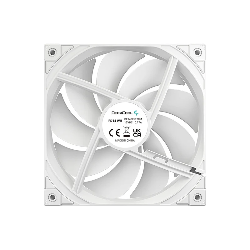 DeepCool FD14 140mm Performance Fan (Black, White) (R-FD14-BKNPN1-G, R-FD14-WHNPN1-G)
