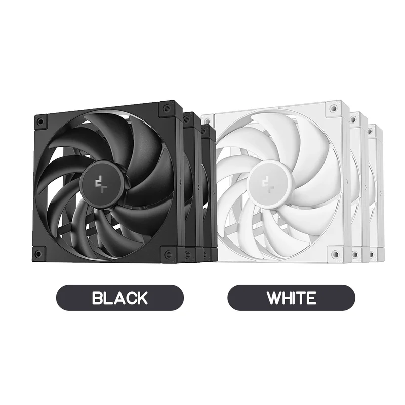 DeepCool FD14 3x140mm Performance Fans (Black, White)