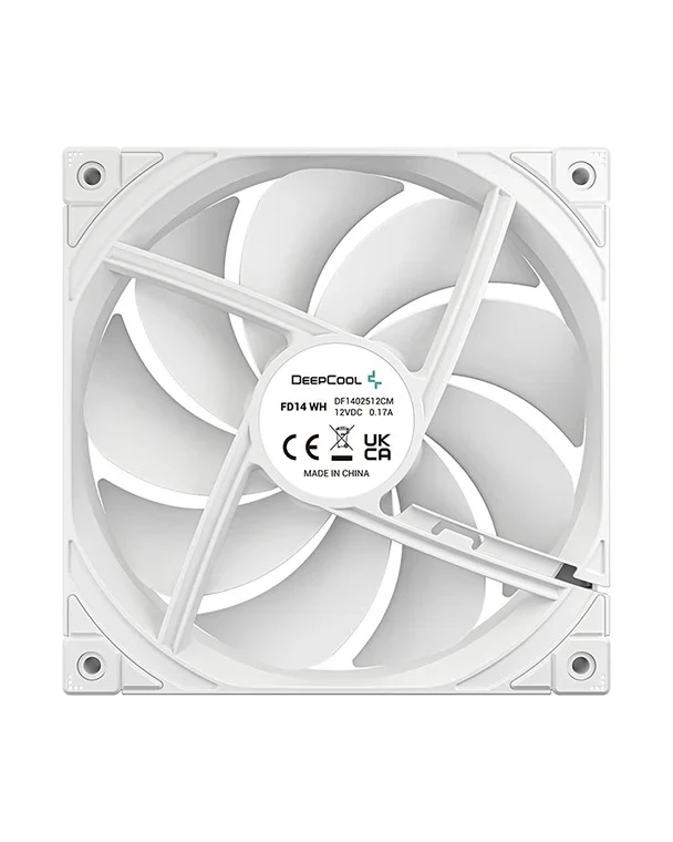DeepCool FD14 3x140mm Performance Fans (Black, White)
