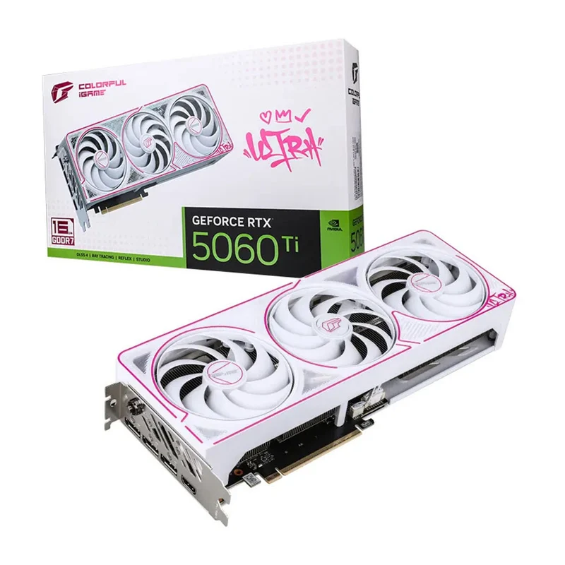 Colorful iGame GeForce RTX 5060 Ti Ultra W OC 16GB-V GDDR7 Graphics Card