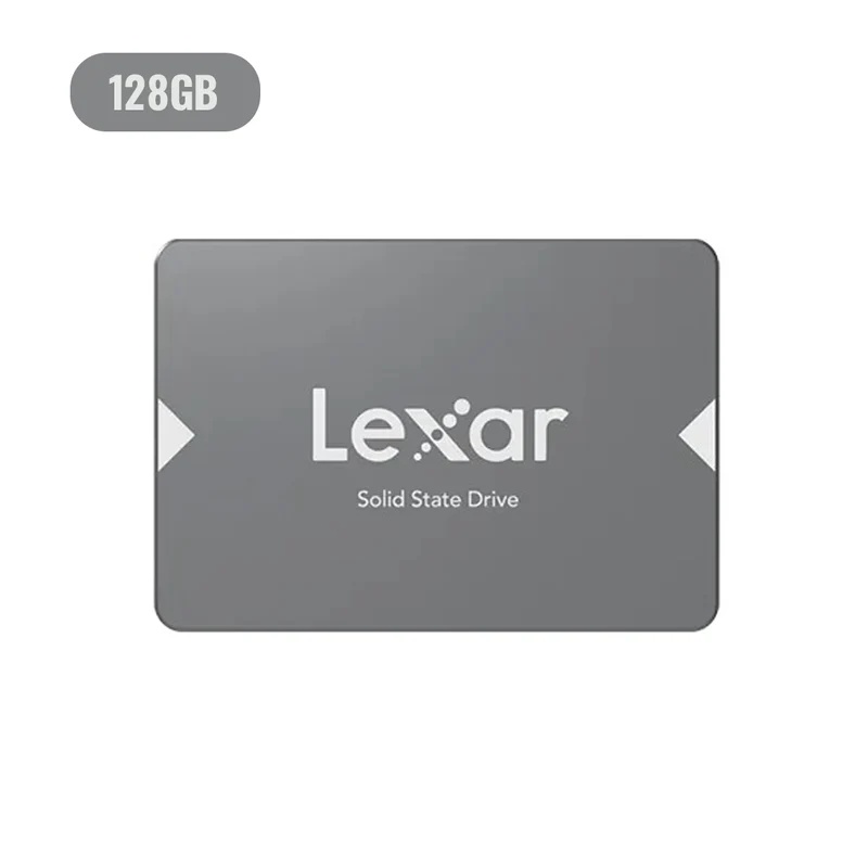 Lexar NS100 128GB 2.5" SATA III 6Gb/s 550MB/s Read SSD (LNS100-128RB)