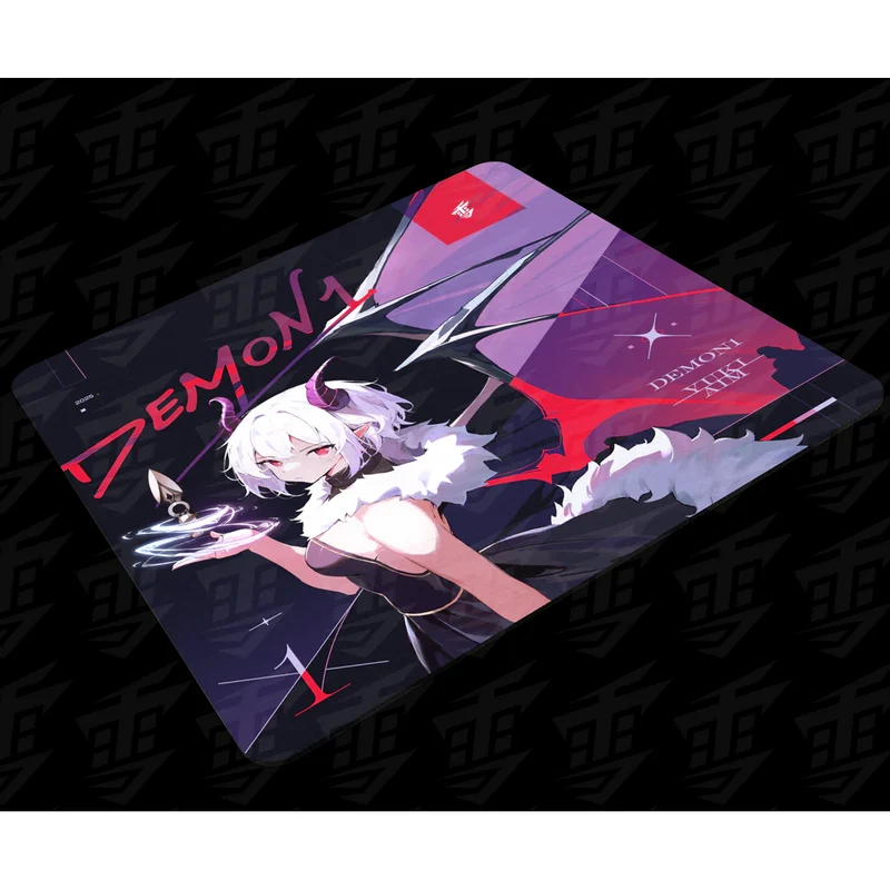 Yuki Aim x Demon1 Cloth Mousepad (500x500x3.7mm)