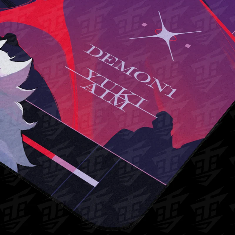 Yuki Aim x Demon1 Cloth Mousepad (500x500x3.7mm)
