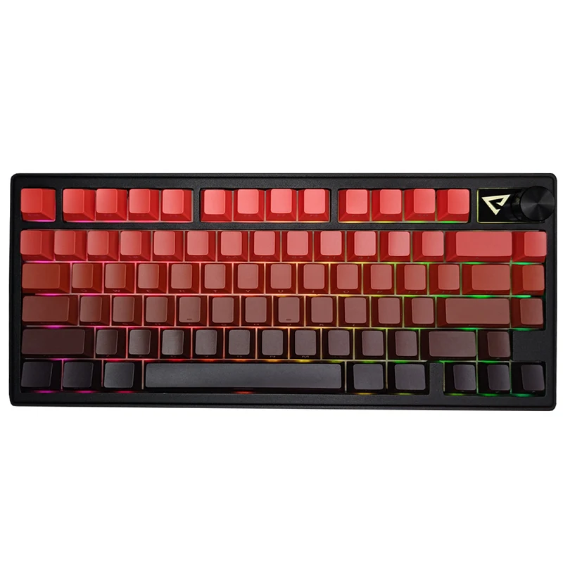 E-Yooso Z-79 Pro RGB 79-Keys Tri-Mode Mechanical Keyboard Gradient Red (Mint Mambo Switch)
