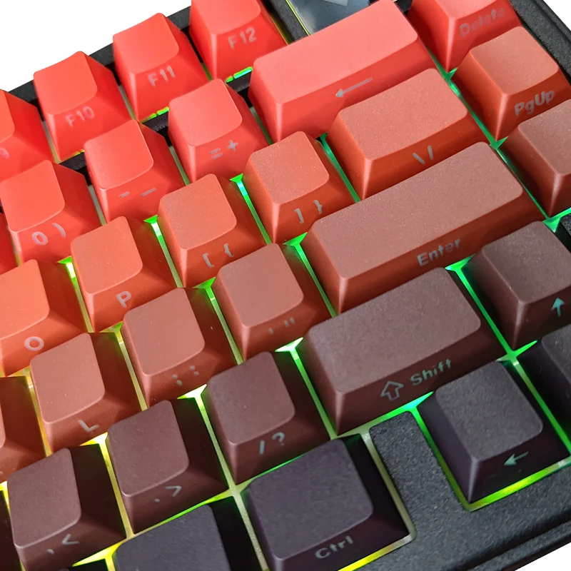 E-Yooso Z-79 Pro RGB 79-Keys Tri-Mode Mechanical Keyboard Gradient Red (Mint Mambo Switch)