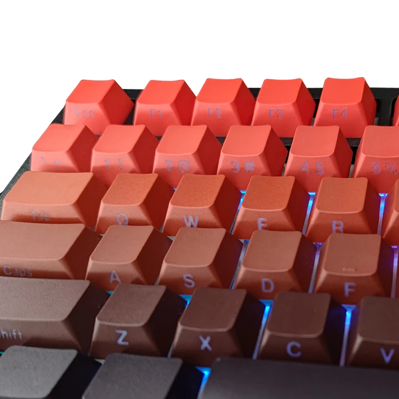 E-Yooso Z-79 Pro RGB 79-Keys Tri-Mode Mechanical Keyboard Gradient Red (Mint Mambo Switch)