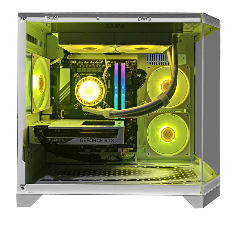 Sigma Spectra White Desktop Gaming PC | Intel i5 14400F | 32GB RAM | 1TB SSD | GeForce RTX 5060 OC | Windows 11 Pro