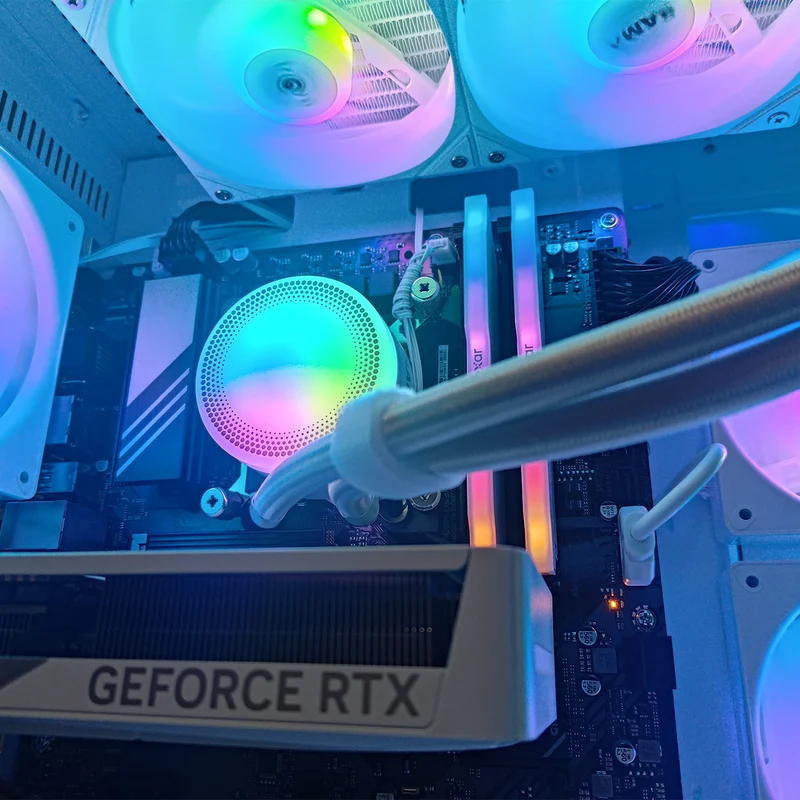 Sigma Spectra White Desktop Gaming PC | Intel i5 14400F | 32GB RAM | 1TB SSD | GeForce RTX 5060 OC | Windows 11 Pro