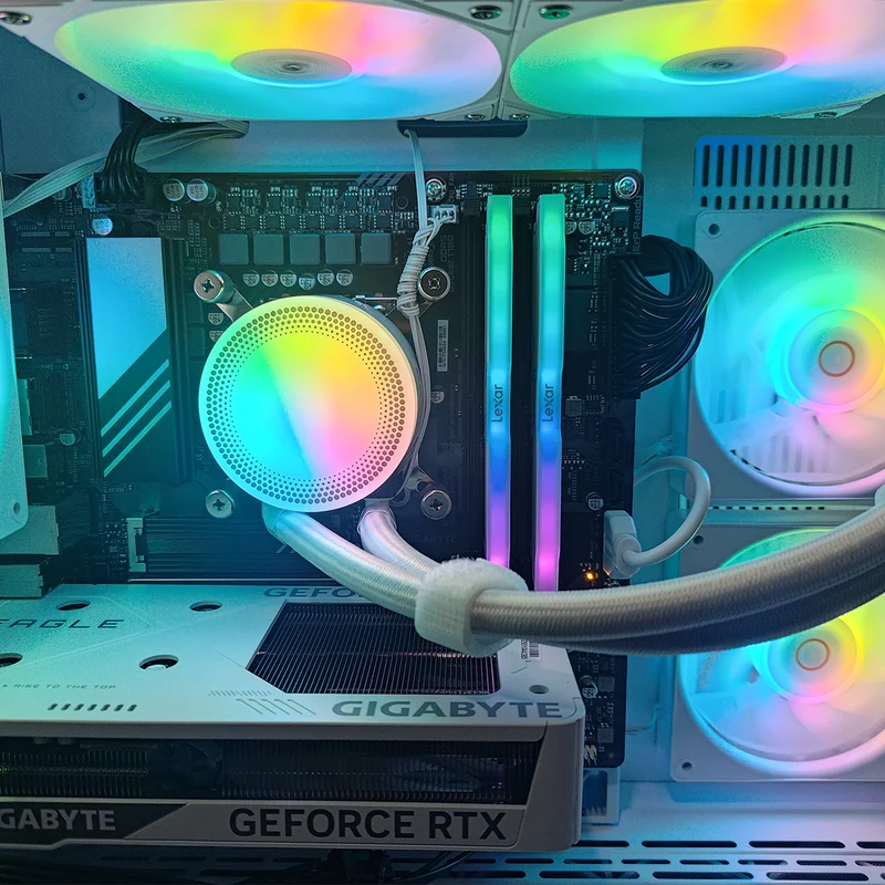 Sigma Spectra White Desktop Gaming PC | Intel i5 14400F | 32GB RAM | 1TB SSD | GeForce RTX 5060 OC | Windows 11 Pro