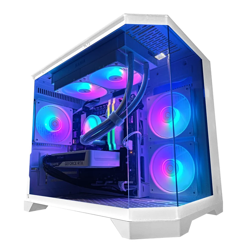 Sigma Spectra White Desktop Gaming PC | Intel i5 14400F | 32GB RAM | 1TB SSD | GeForce RTX 5060 OC | Windows 11 Pro