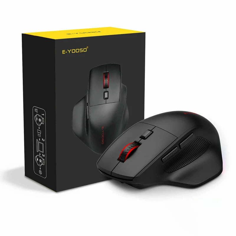 E-Yooso X-54 Tri-Mode Gaming Mouse (Black)