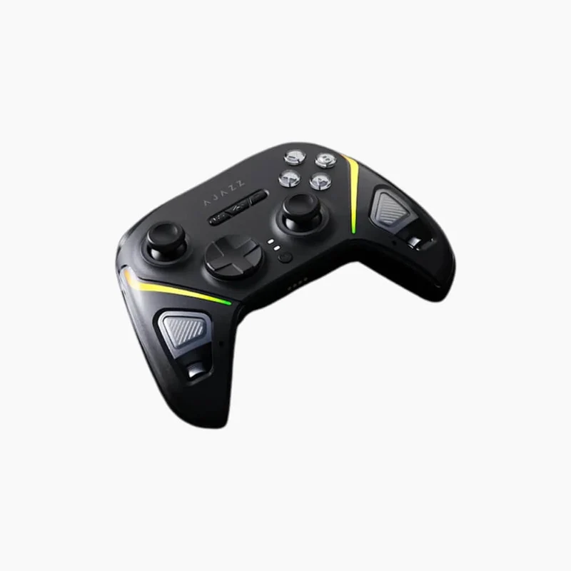 Ajazz GP100 Tri-Mode Gamepad Galaxy with Hall Effect (Black, White)