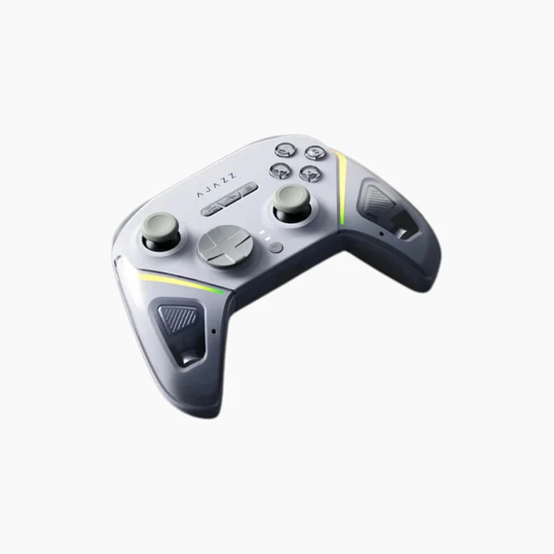 Ajazz GP100 Tri-Mode Gamepad Galaxy with Hall Effect (Black, White)