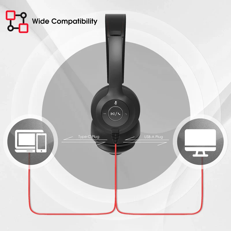 Onikuma X37 Professional Computer Headset (Black, Pink)