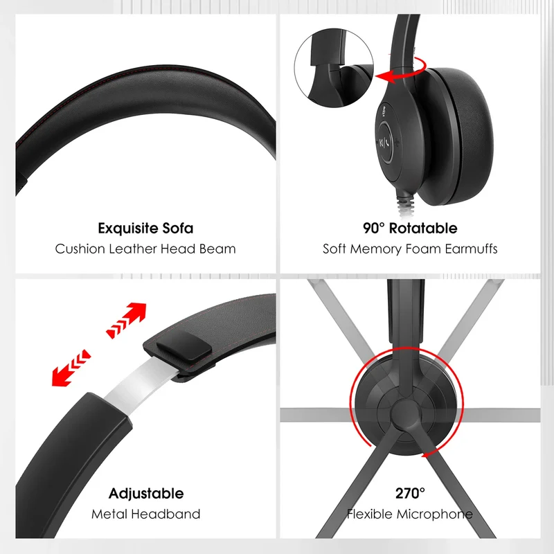 Onikuma X37 Professional Computer Headset (Black, Pink)