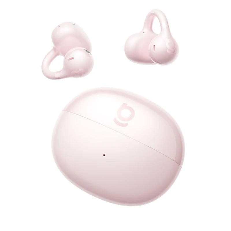 Baseus Bass BC1 Open-Ear True Wireless Earbuds Clip-on Type (Cluster Black, Baby Pink, Stellar White)