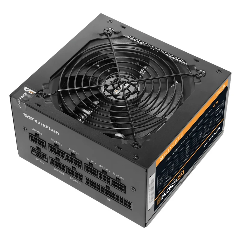 DarkFlash GS 650M 650W 80+ Bronze PCIe 5.1 Ready Full Modular Power Supply