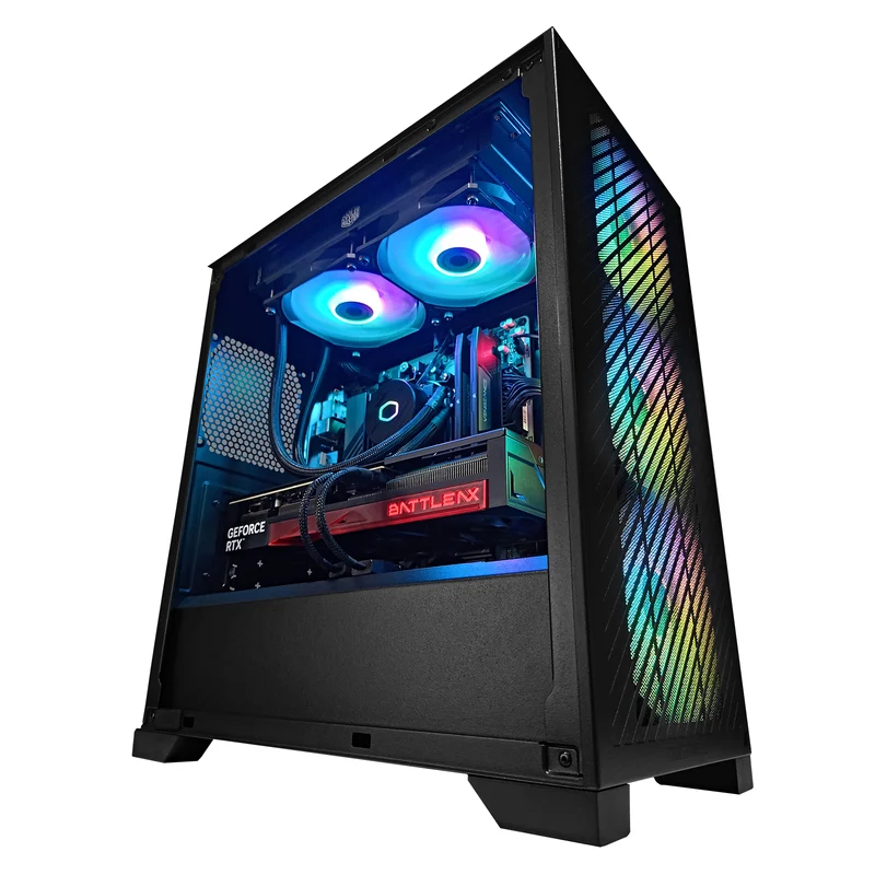 Aurora Elite 301 Black Desktop Gaming PC | AMD Ryzen 5 7500F | 32 GB RAM | 1 TB SSD | RTX 5070 | Windows 11 Pro
